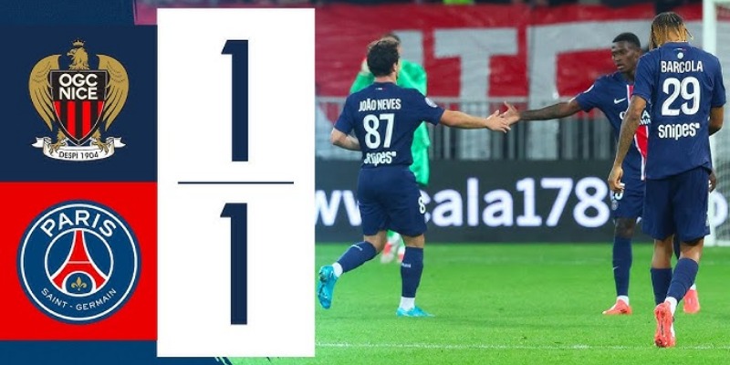 Kèo Chuẩn Trận Paris Saint-Germain vs Nice: Đại Chiến Tại Allianz Riviera 1 Paris Saint-Germain vs Nice